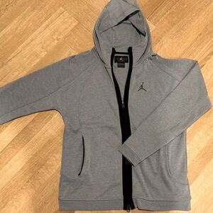 Jordan DRI-Fit sport MENS Air Fleece Full Zip Hoodie L